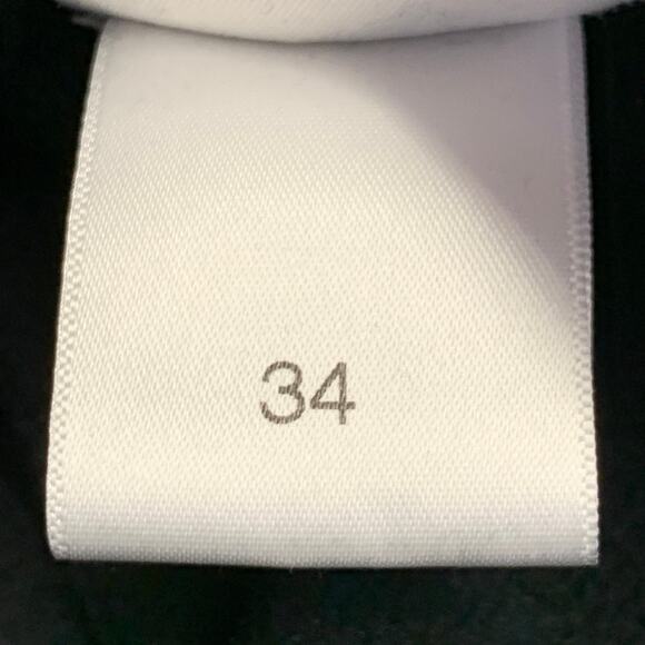 MARIE ADAM-LEENAERDT Size S Black Fleece 1/4 Zip Jacket - Picture 5 of 6